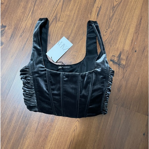 Zara velvet corset top - Picture 4 of 7